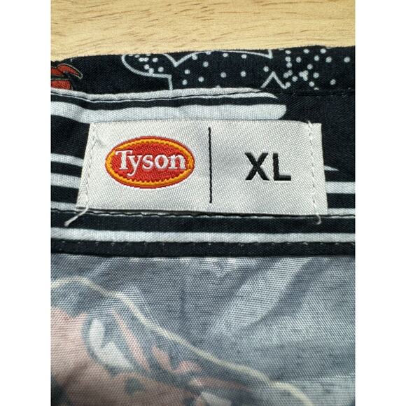 Arizona Diamondbacks All Over Print XL Shirt Cactus Black Sponsored Tyson - Picture 3 of 4